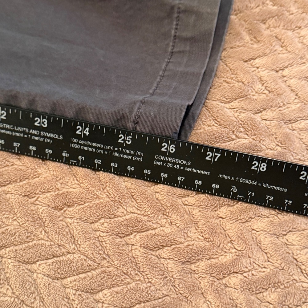 Eddie Bauer Womens Chino Pants Gray Stretch Cotton Straight Leg Size‎ 10 Street - Picture 5 of 8